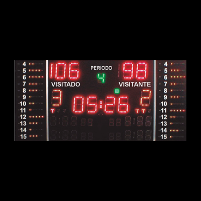 PROFESSIONAL OFFICIAL POLYSPORT ELECTRONIC SCOREBOARD