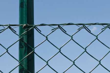Elastic mesh fencing