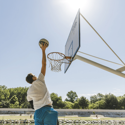 Rede de Mini-Basquetebol em Algodão