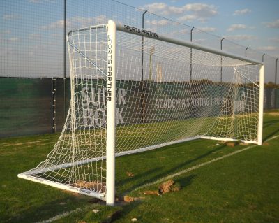 Pair Of Polypropylene Soccer Nets Without Knots