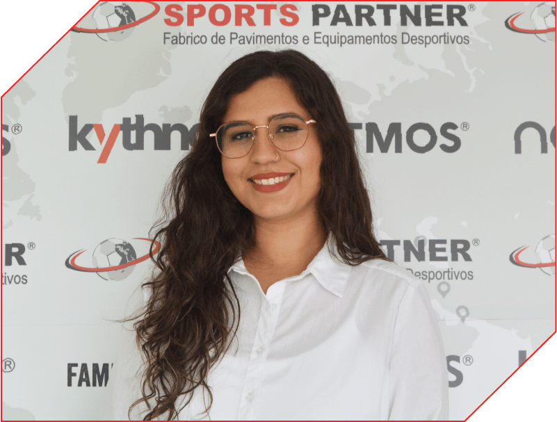 Andressa da equipa Sports Partner