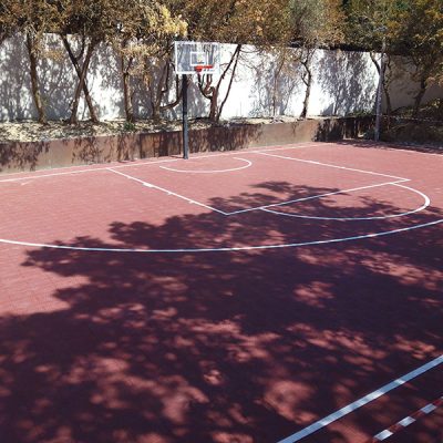 Kit oficial de baloncesto (15 X 11 m)