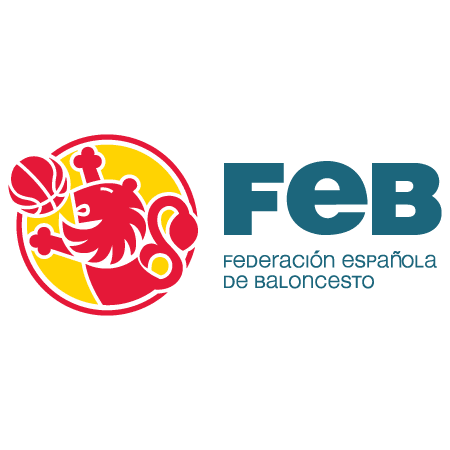 logo da FEB - federação española de baloncesto