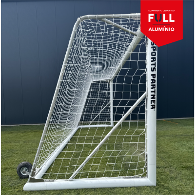 Removable Junior Soccer Goal (includes wheels) 100% Aluminum with “Strong Corner System”